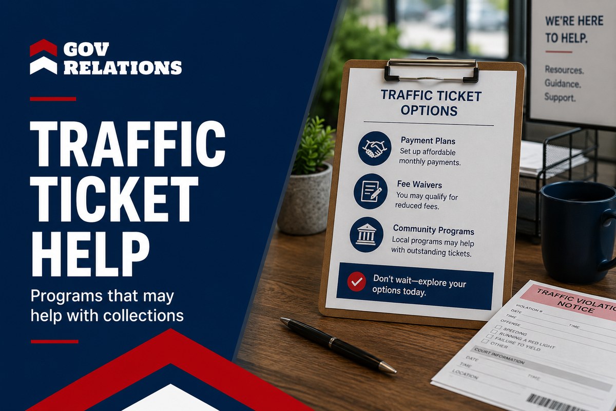 Programs to Help Pay Off Traffic Ticket Collections A 2026 State and Federal Guide