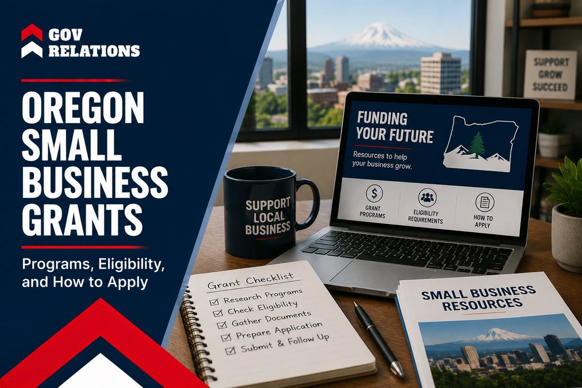 Grants for Oregon Small Businesses in 2026 Programs, Eligibility, and How to Apply