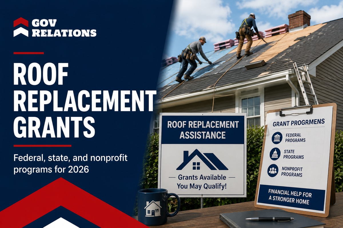 Free Roof Replacement Grants Federal, State, and Nonprofit Programs You Qualify For in 2026