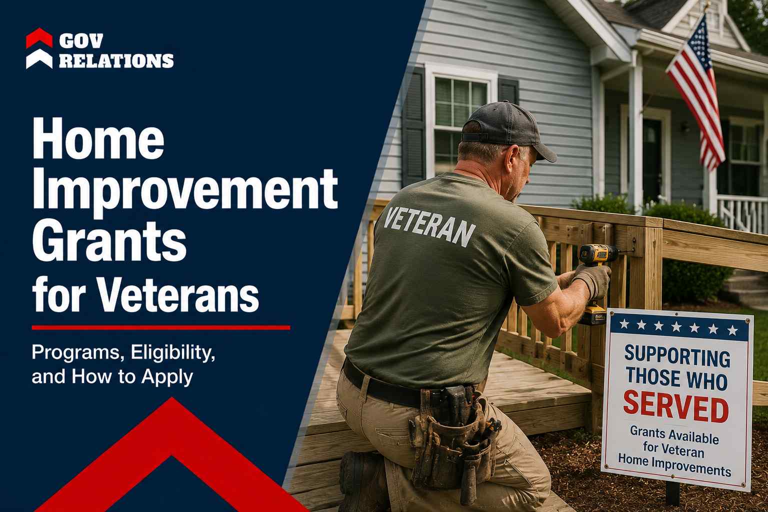 Home Improvement Grants for Low-Income Veterans 2026 Programs, Eligibility, and How to Apply