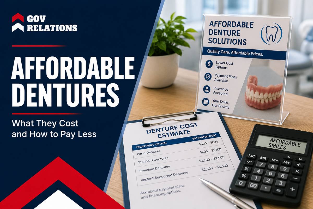 Price List for Affordable Dentures What They Cost and How to Pay Less in 2026
