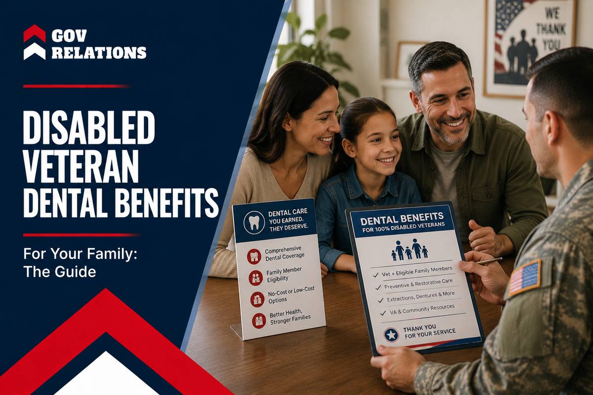 100% Disabled Veteran Dental Benefits for Family The 2026 Guide
