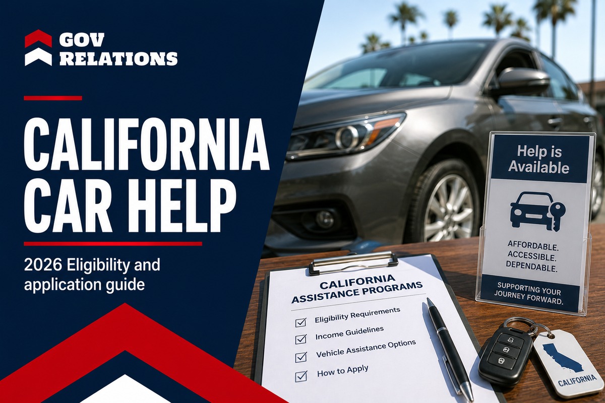 Programs to Help Get a Car in California 2026 Eligibility and Application Guide