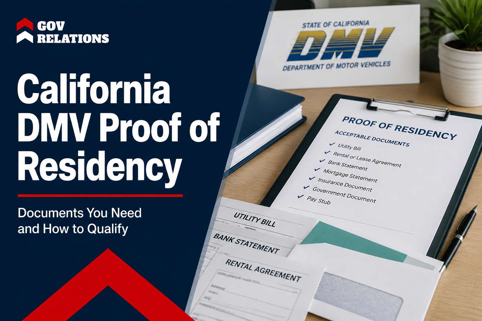 California DMV Proof of Residency Every Document You Need and How to Prove You Live Here