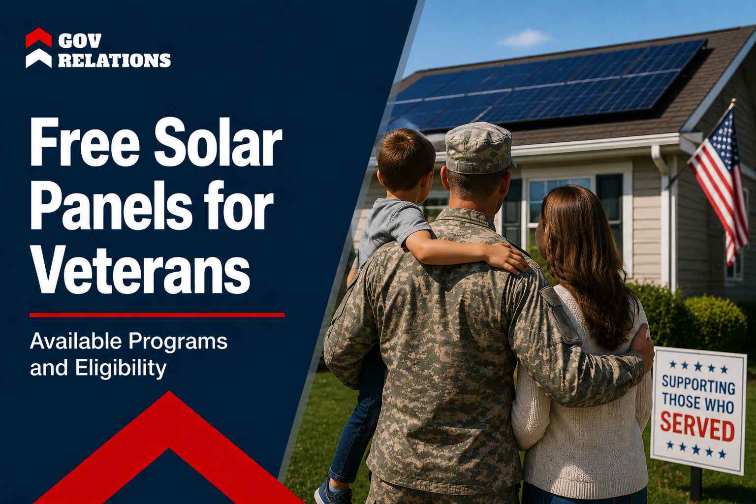 Programs Offering Free Solar Panels for Veterans What Actually Exists in 2026