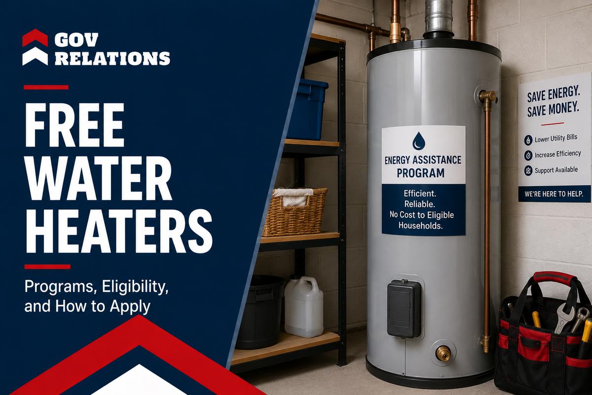 Free Water Heaters for Low-Income Families Programs, Eligibility, and How to Apply