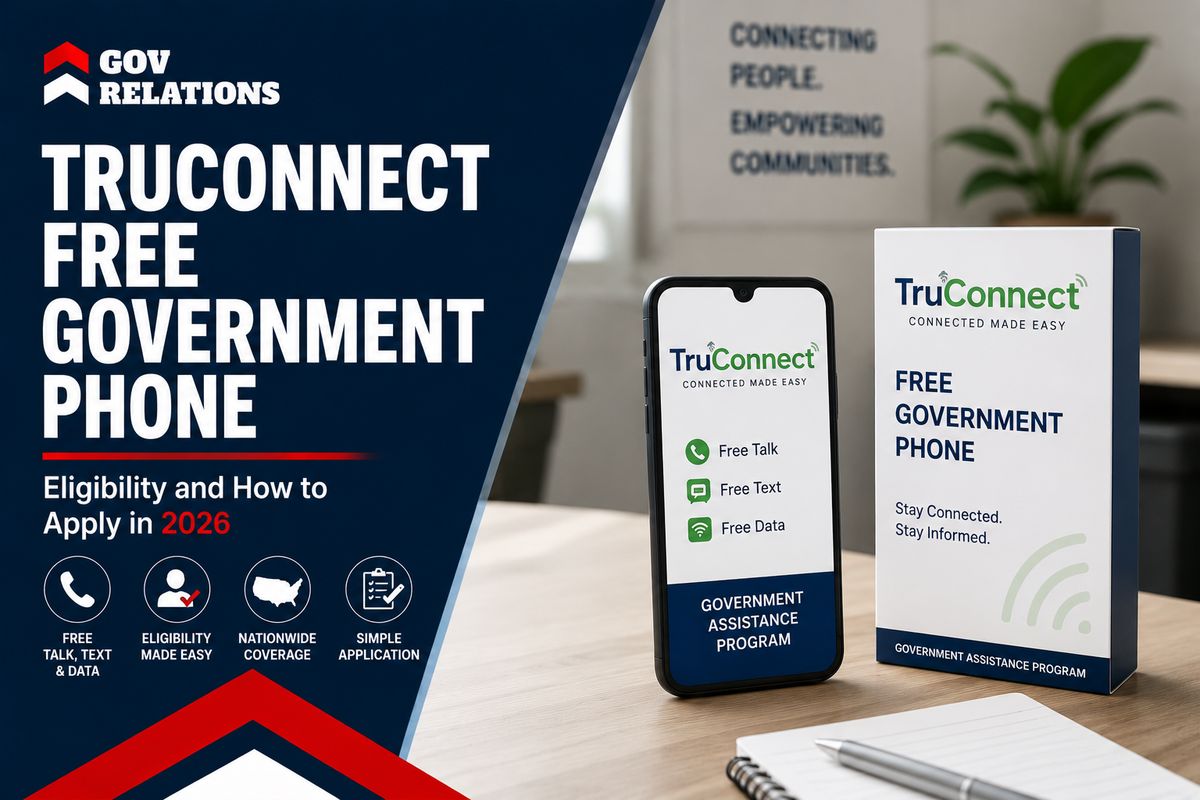 TruConnect Free Government Phone Who Qualifies and How to Apply in 2026