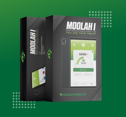 Moolah Wireless Tablet