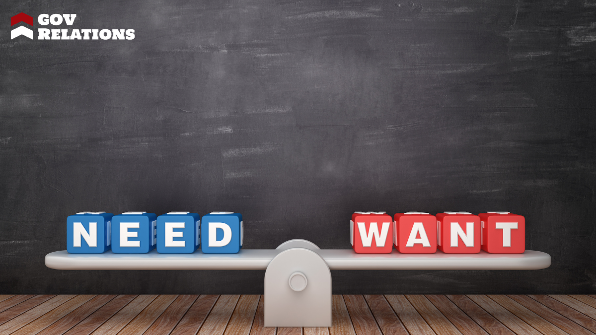 Evaluating Your Needs and Wants
