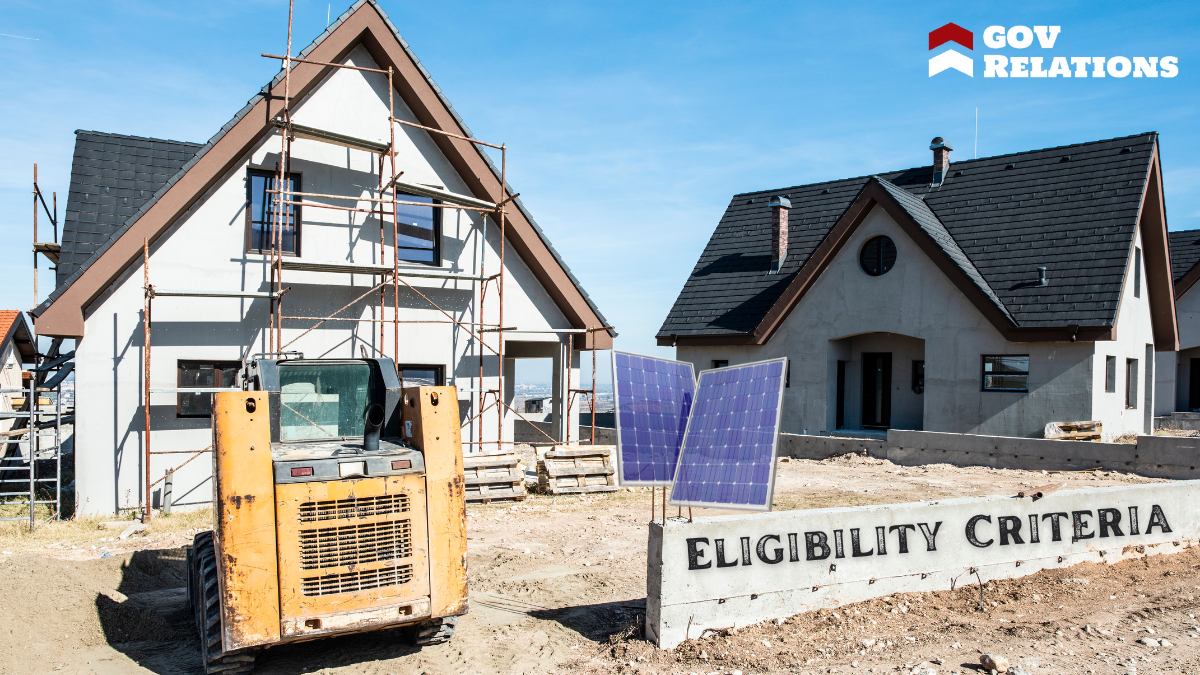 Eligibility Criteria for New Builds