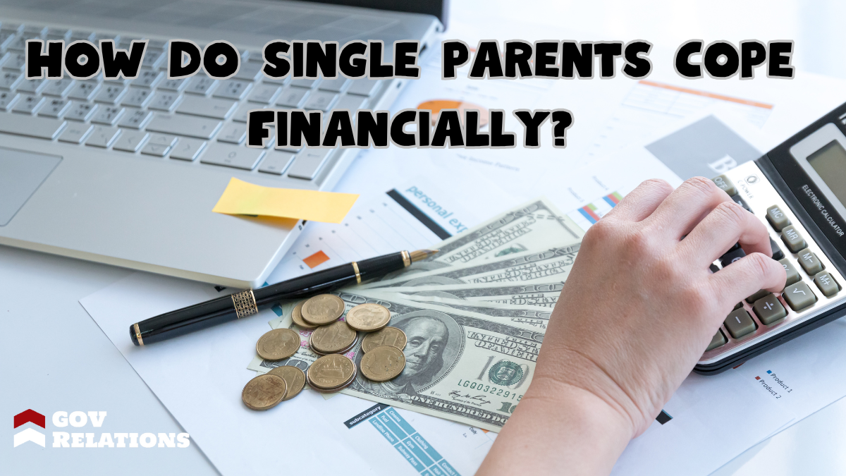 How do single parents cope financially?