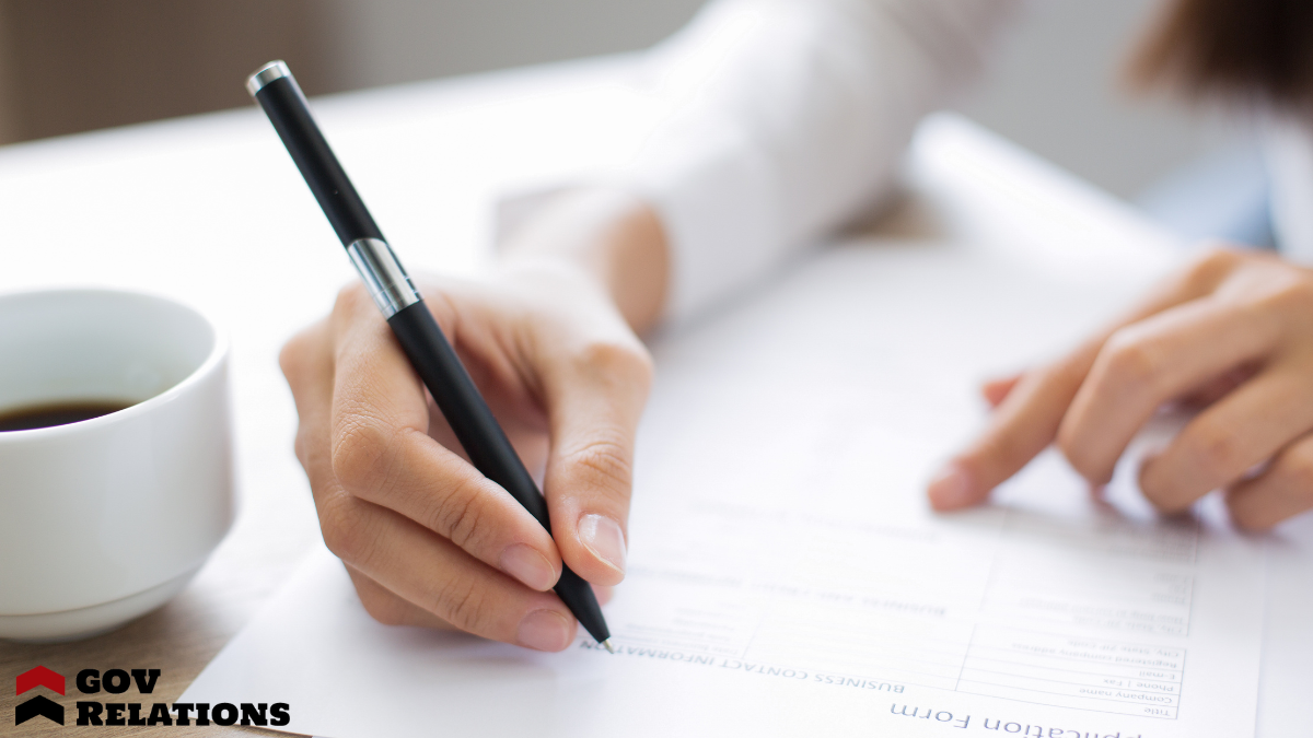 Completing the Application Form