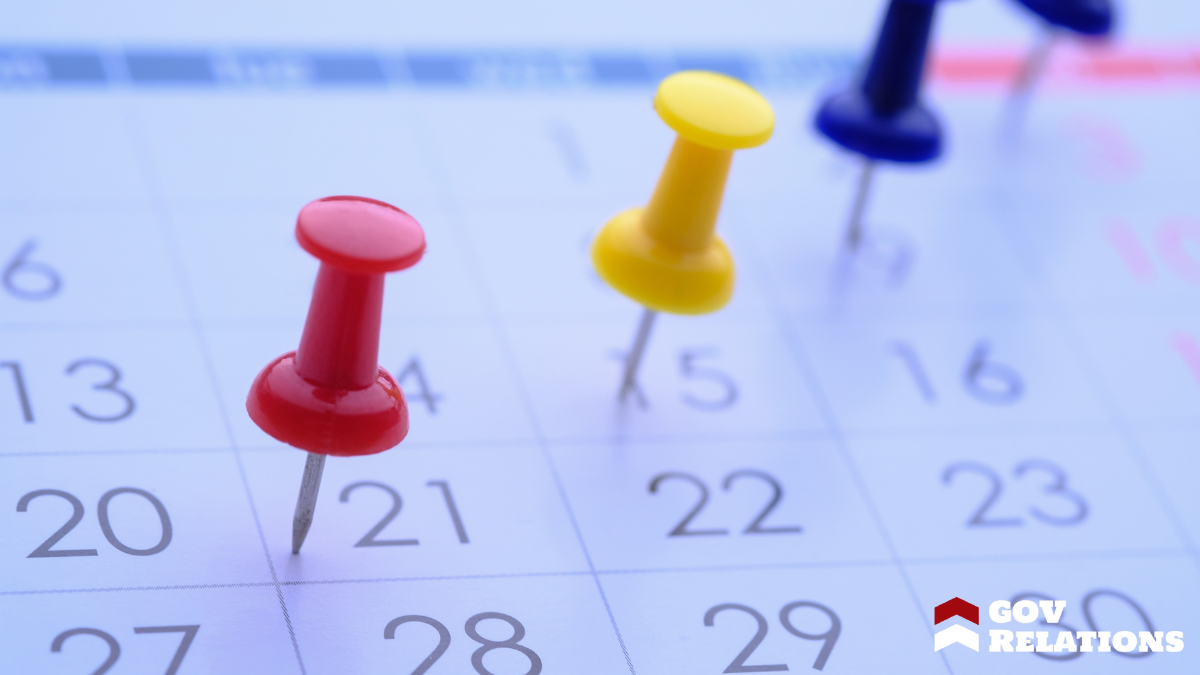 Important Deadlines and Timelines