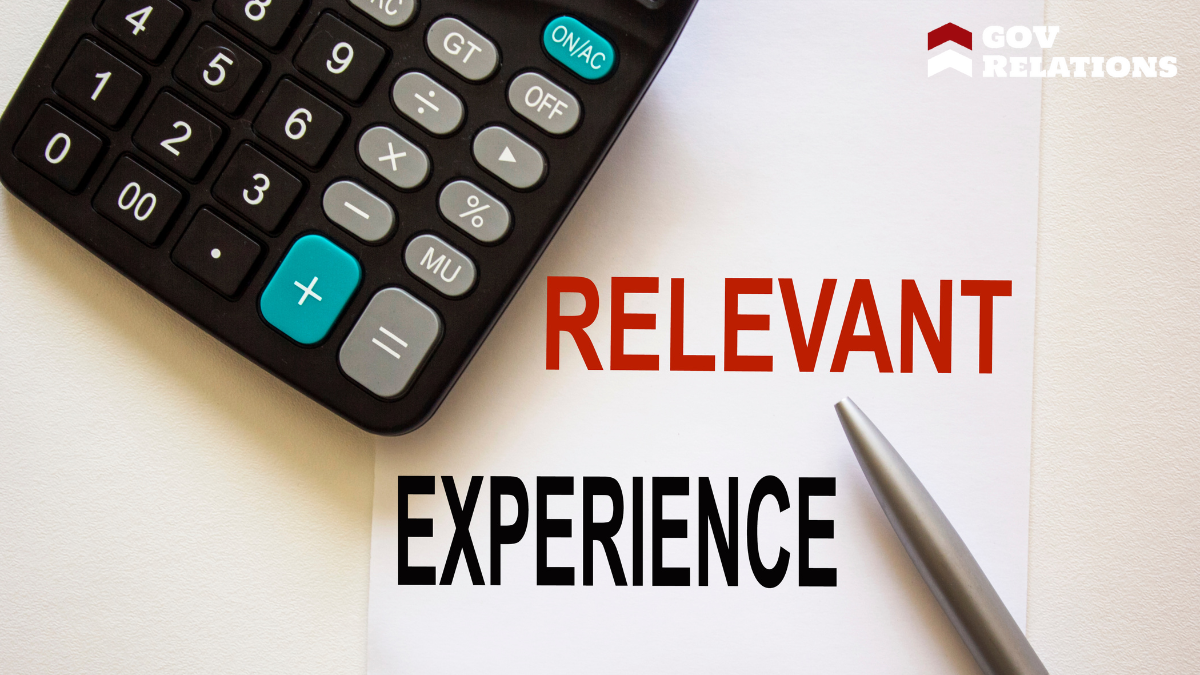 Showcasing Relevant Experience and Expertise