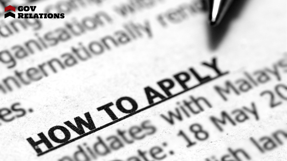 How to Apply for the Grant